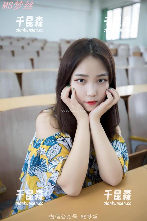 MSLASS梦丝女神 - 在阁楼的素梦，发现了只属于丝袜的静谧时光，这组原图也是太好看了吧！