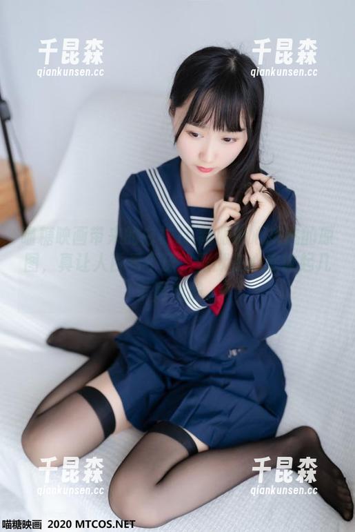 喵糖映画带来的白袜JK制服精心挑选的原图，真让人百看不厌，默默在心底掀起几千层涟漪。