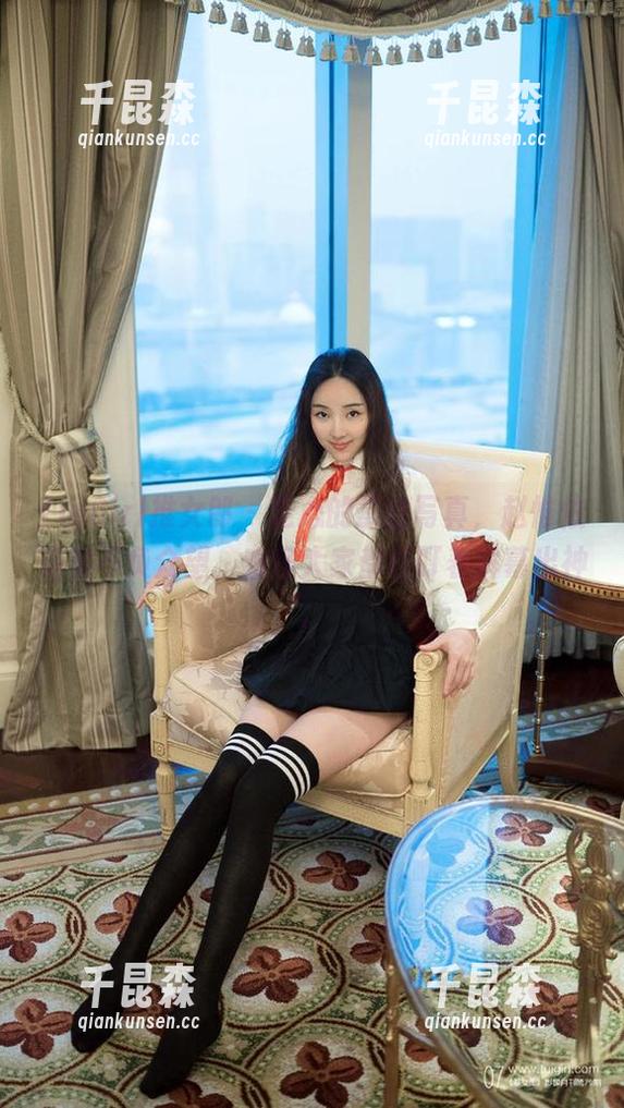 TuiGirl推女郎 - 走心的蕾丝写真，赵惟依确实不负众望，难怪大家都在盯着屏幕出神。