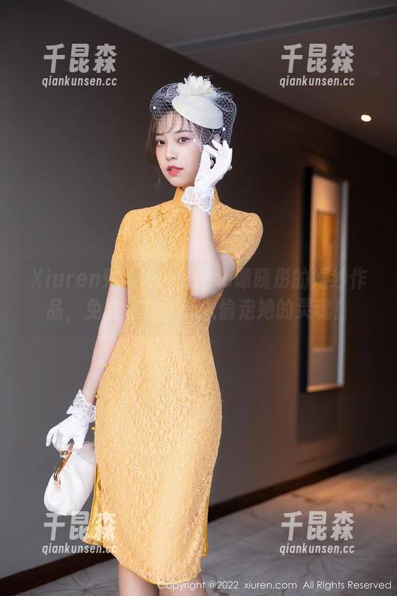 Xiuren秀人网 - Elise谭晓彤的婚纱作品，免费送你，无人偷走她的灵魂！
