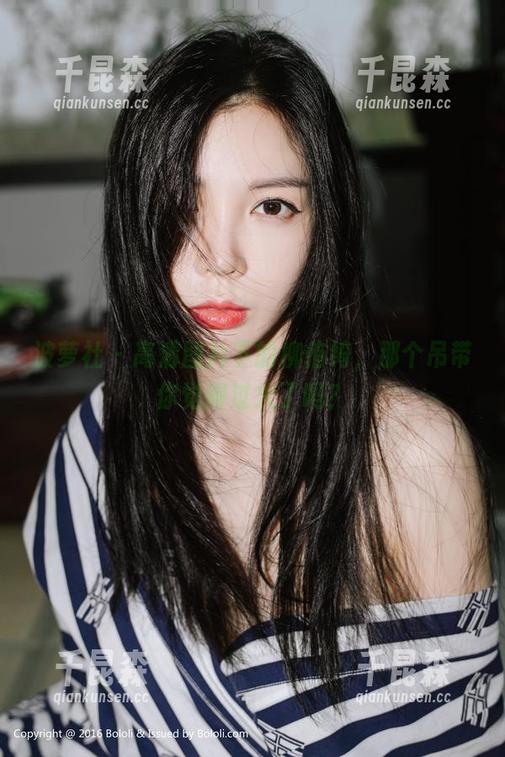 波萝社 - 高清图片下的柳侑绮，那个吊带你觉得过火了吗？