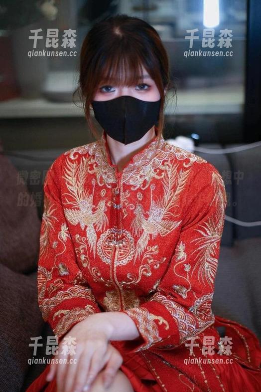 微密圈 - 白龙猫女的新婚纱套图，理想中的婚礼，一生只要这一次，现实中的我。。。